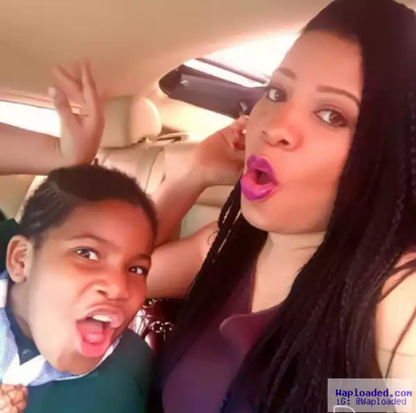 Actress Monalisa Chinda-Coker shares photo with her daughter, Tamar-Lily